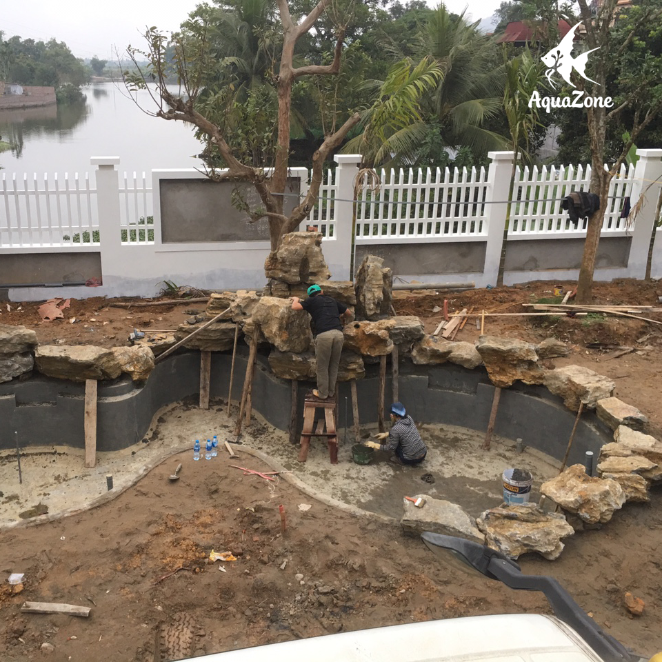 lam-nen-cho-ho-ca-xi-mang-new_b875612a16e14562ab9c7e476622cfc3 Tiến hành làm nền cho hồ cá