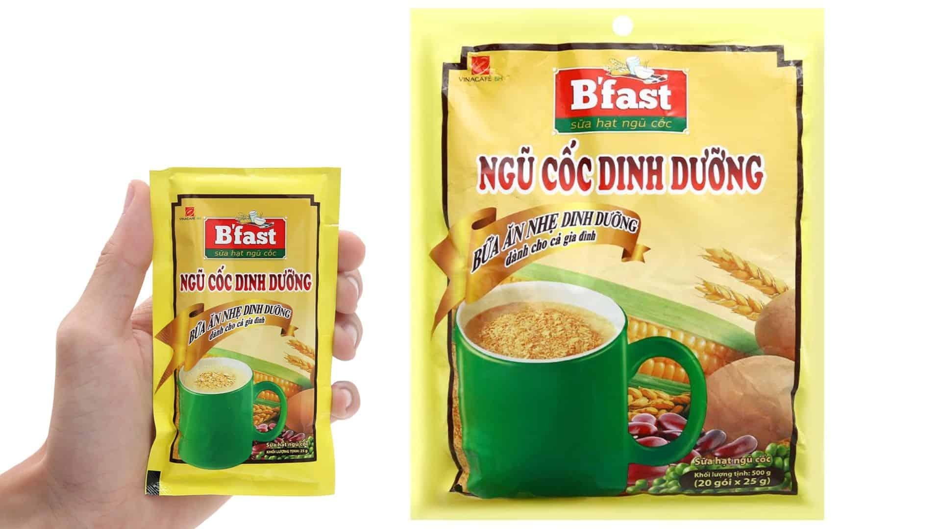 ngu-coc-dinh-duong-bfast VinaCafé B’fast